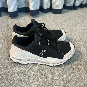 ON Running Black and White Sneakers